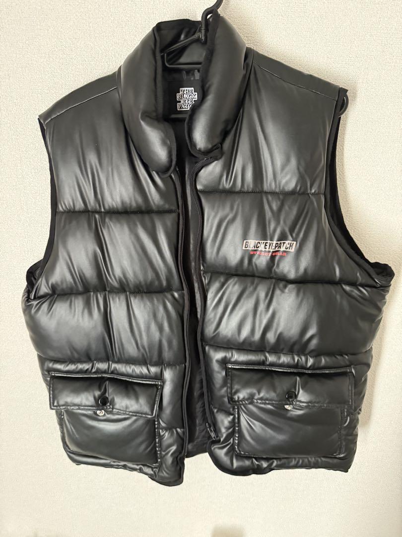 マーボー専用　- THE BLACK PATCH 黒 ダウンベスト IO着用 BLACKEYE PATCH ダウンベスト L - メルカリ