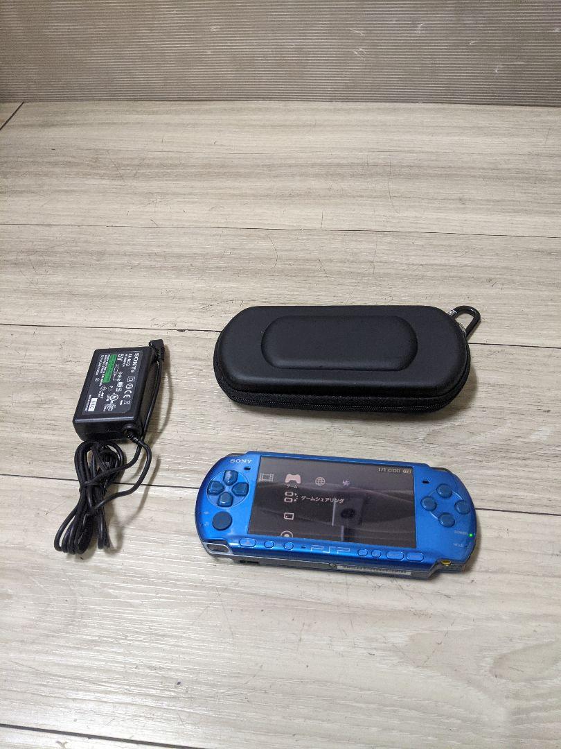 SONY PSP 本体 PSP-3000 ブルー