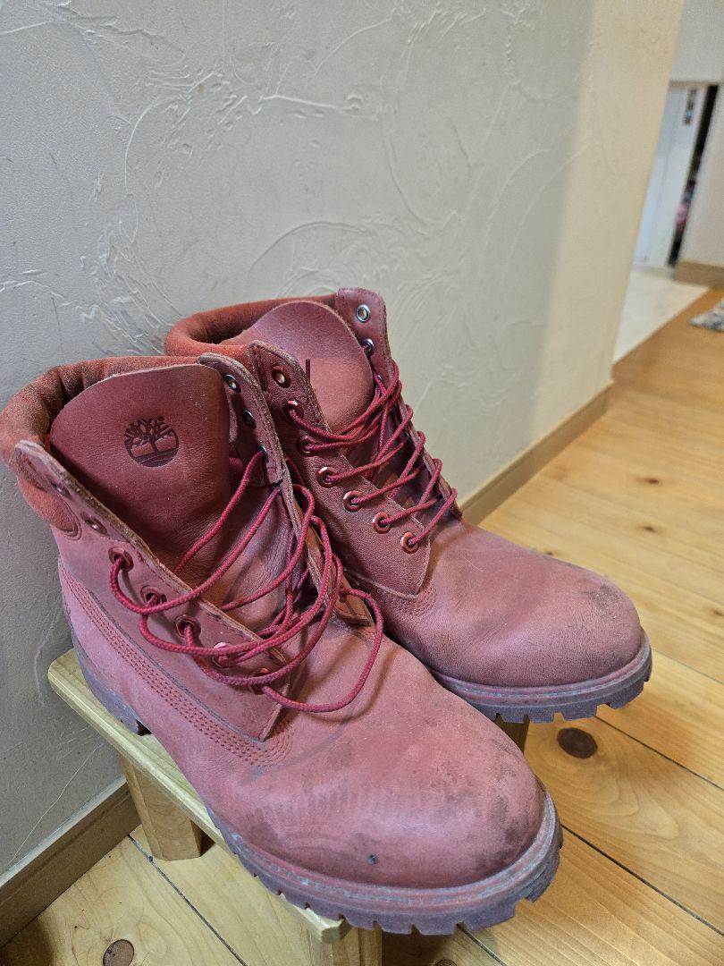 Timberland 赤 ワークブーツ 6-Inch Premium