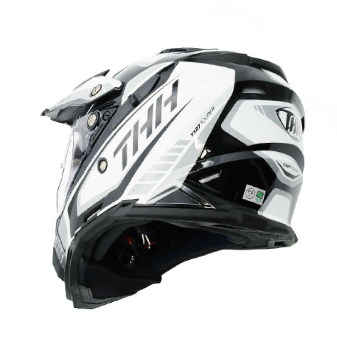 THHヘルメットTX-27 XLサイズ25年新品購入 オフロード おまけ付 THHヘルメットTX-27 XLサイズ25年新品購入 オフロード おまけ付