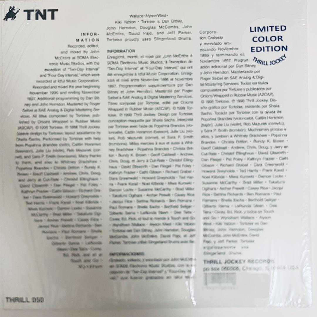Tortoise TNT 限定カラーエディション　レコード　LP Tortoise TNT 限定カラーエディション レコード LP - メルカリ