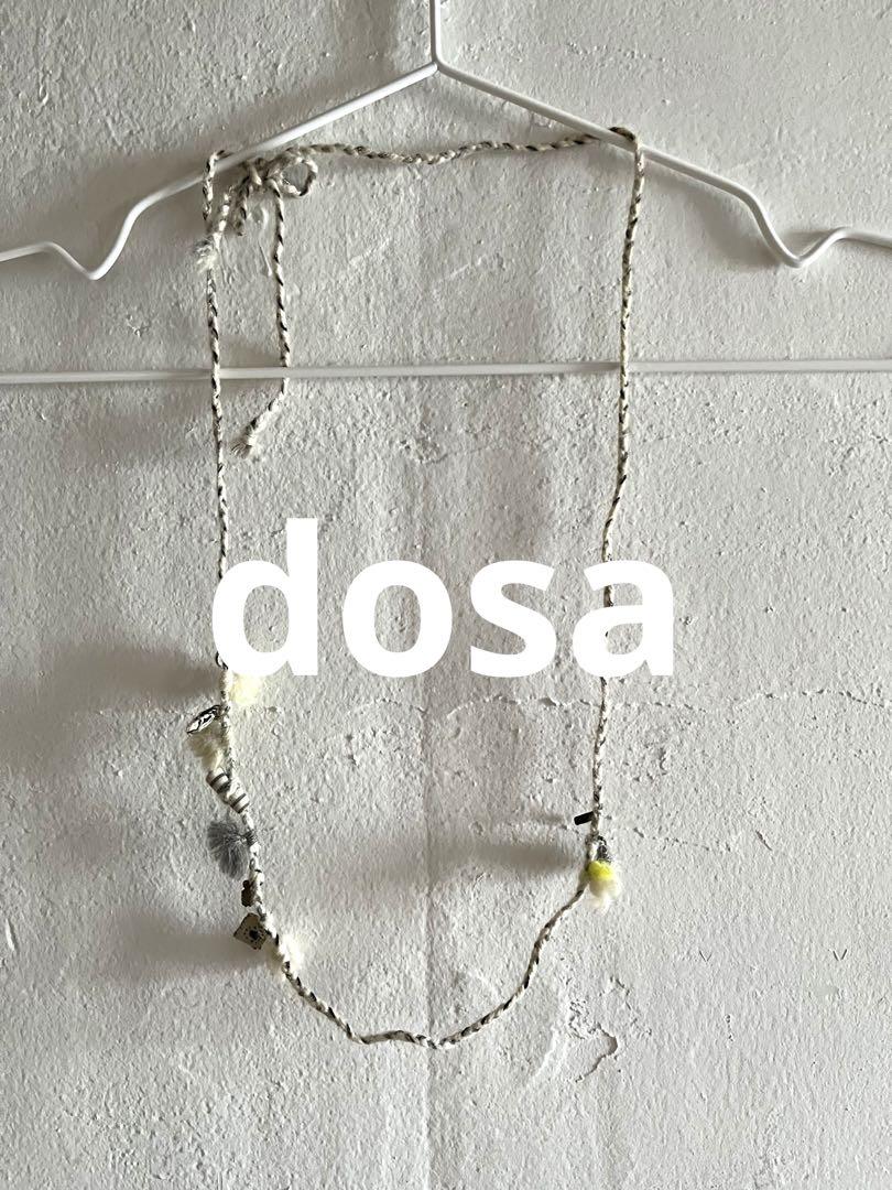 【dosa】ドーサ 毛糸ネックレス