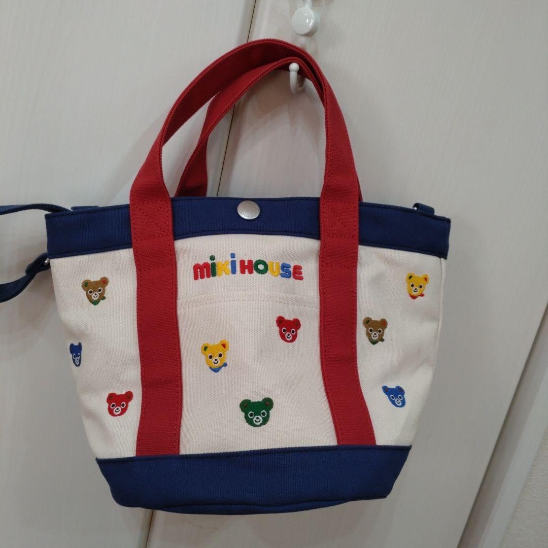 Amazon | [ミキハウス] トートバッグ かばん バッグ 手さげ