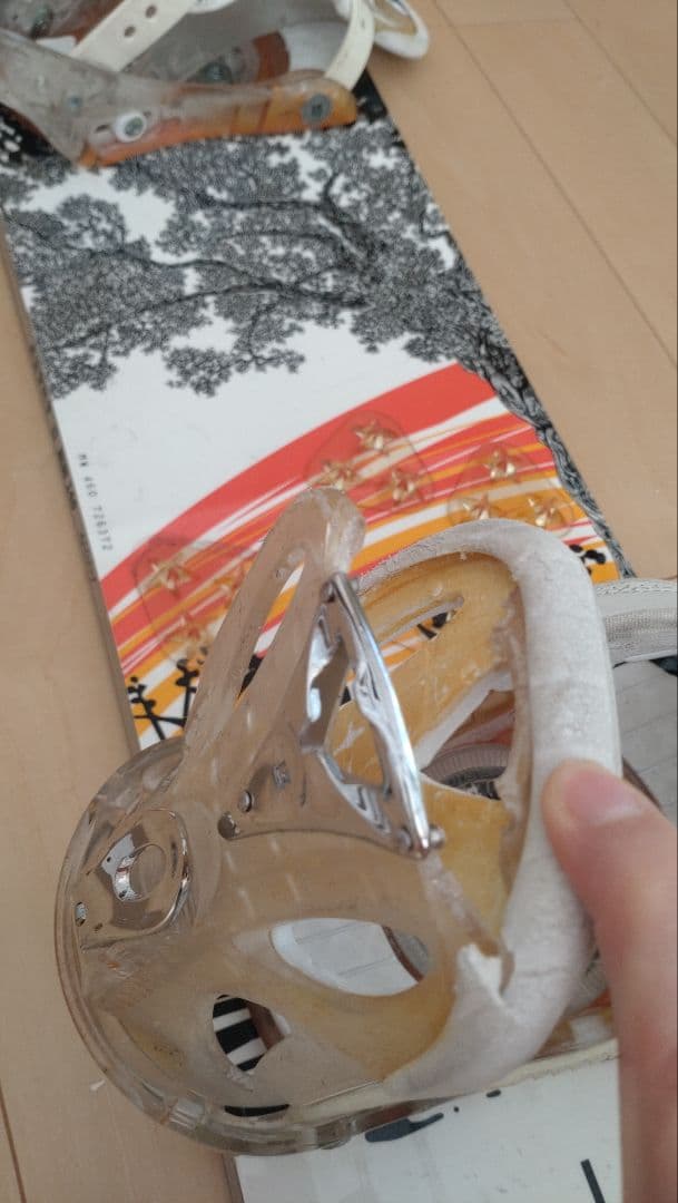 スノーボード 眞空雪板等 樹樹 146 ボード ビンディング セット - メルカリ