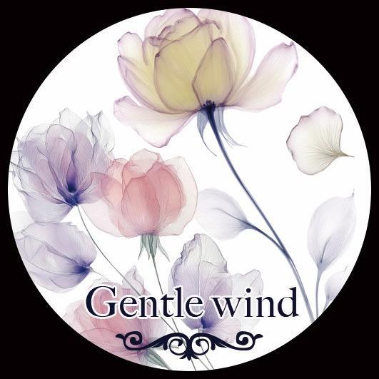 QYマステ　(sky sama)　0107♡ QYマステ7月新作♡Gentle wind 6cm×5M☆PET白墨半透け - メルカリ