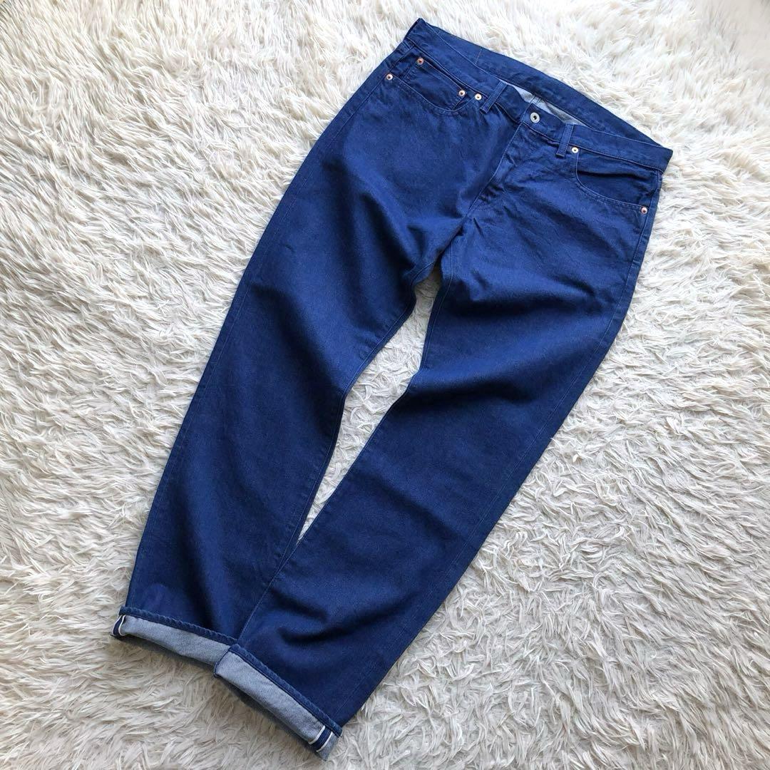 【極美品】ディッキーズ　ブルックスブラザーズ　デニムパンツ　青　34 匠 赤耳