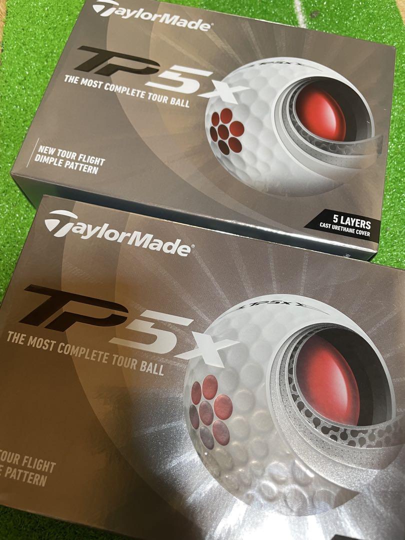 TaylorMade TP5X ゴルフボール 5層構造