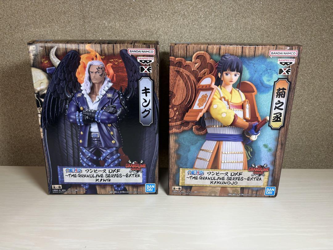 新品未開封】ONE PIECE フィギュアセット キング 菊之丞 - メルカリ
