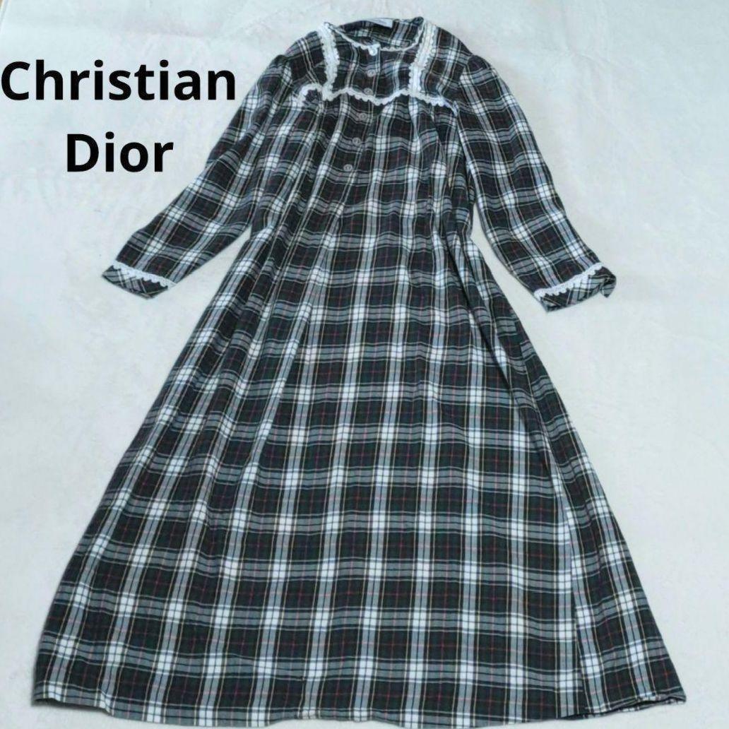 お値下げ‼️Christian Dior クリスチャンディオール ロングワンピース クリスチャンディオール Christian Dior ロングワンピース