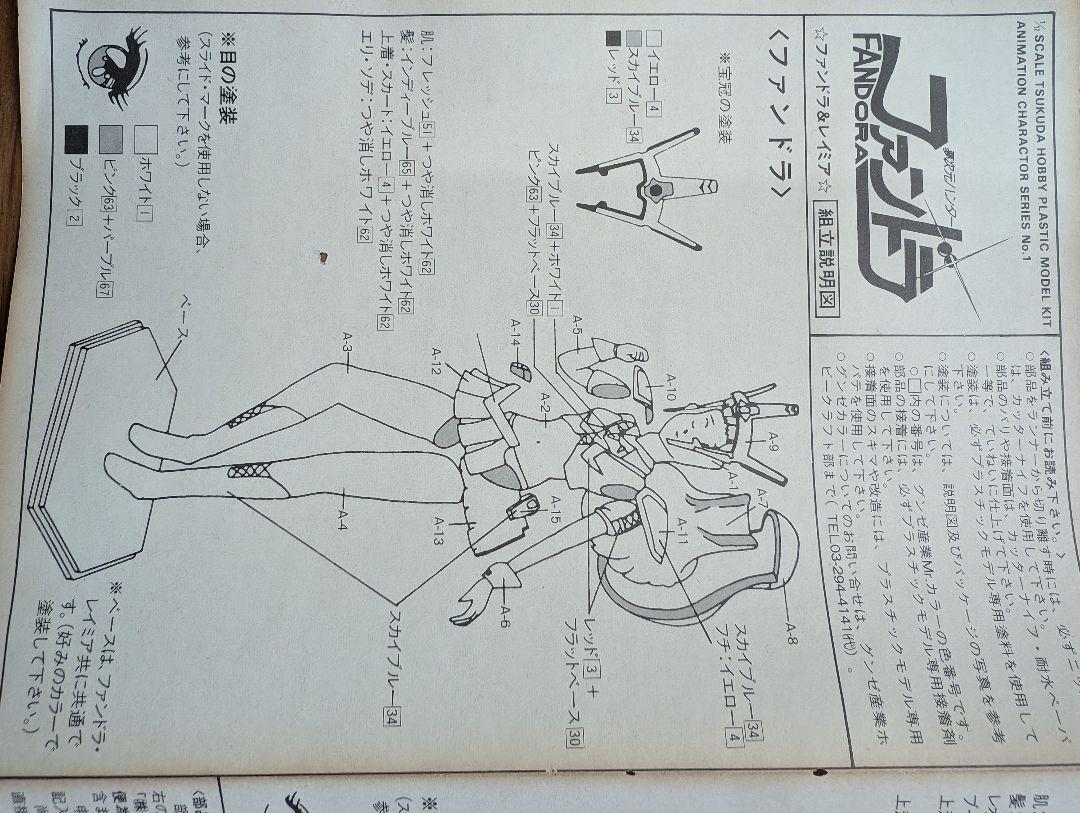 夢次元ハンター　ファンドラ　プラモデル