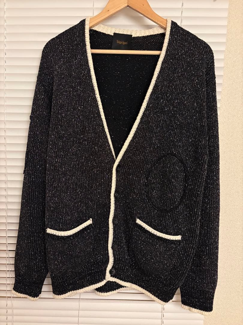 Taiga Igari “Tear Drop” Sparkle Cardigan