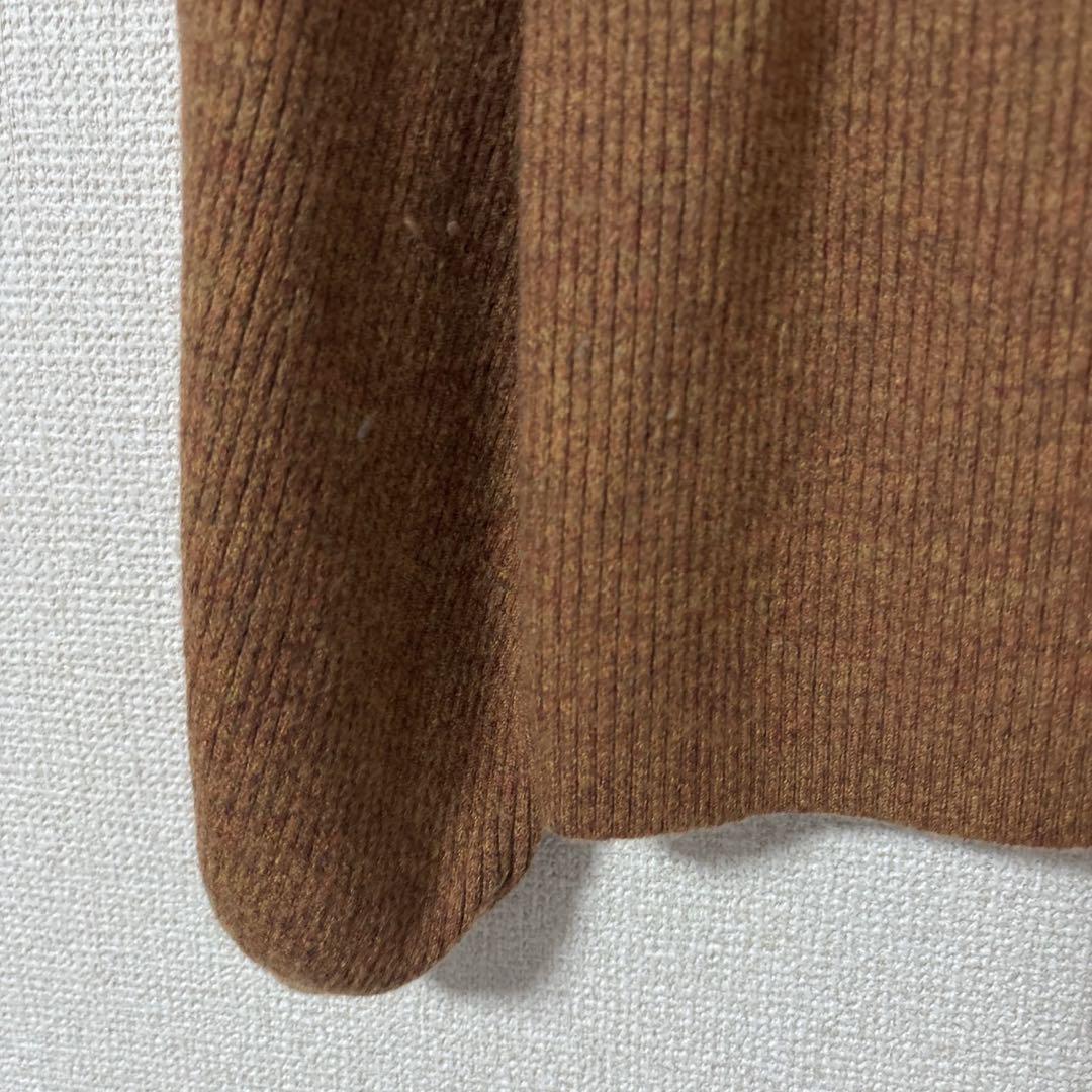 デミリー ロンハーマン 別注 パフスリーブニット ブラウン XS ウール