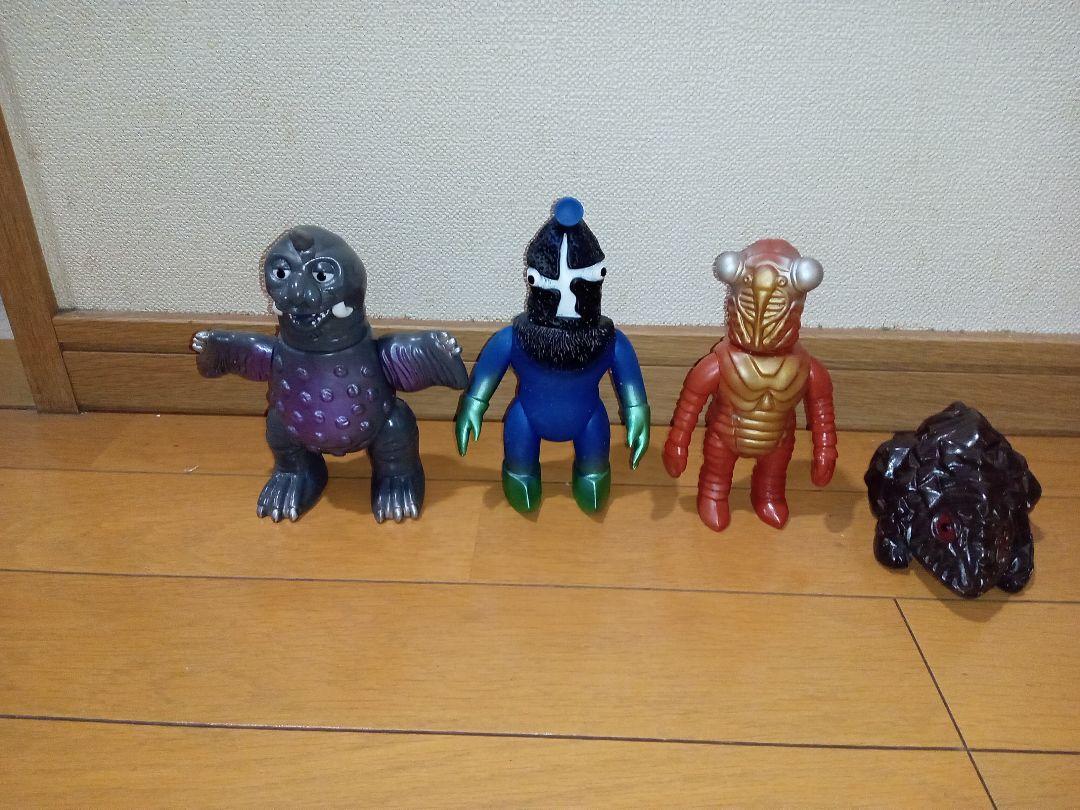 ウルトラQ怪獣セット　マーミット　ビニパラベビー　ソフビ