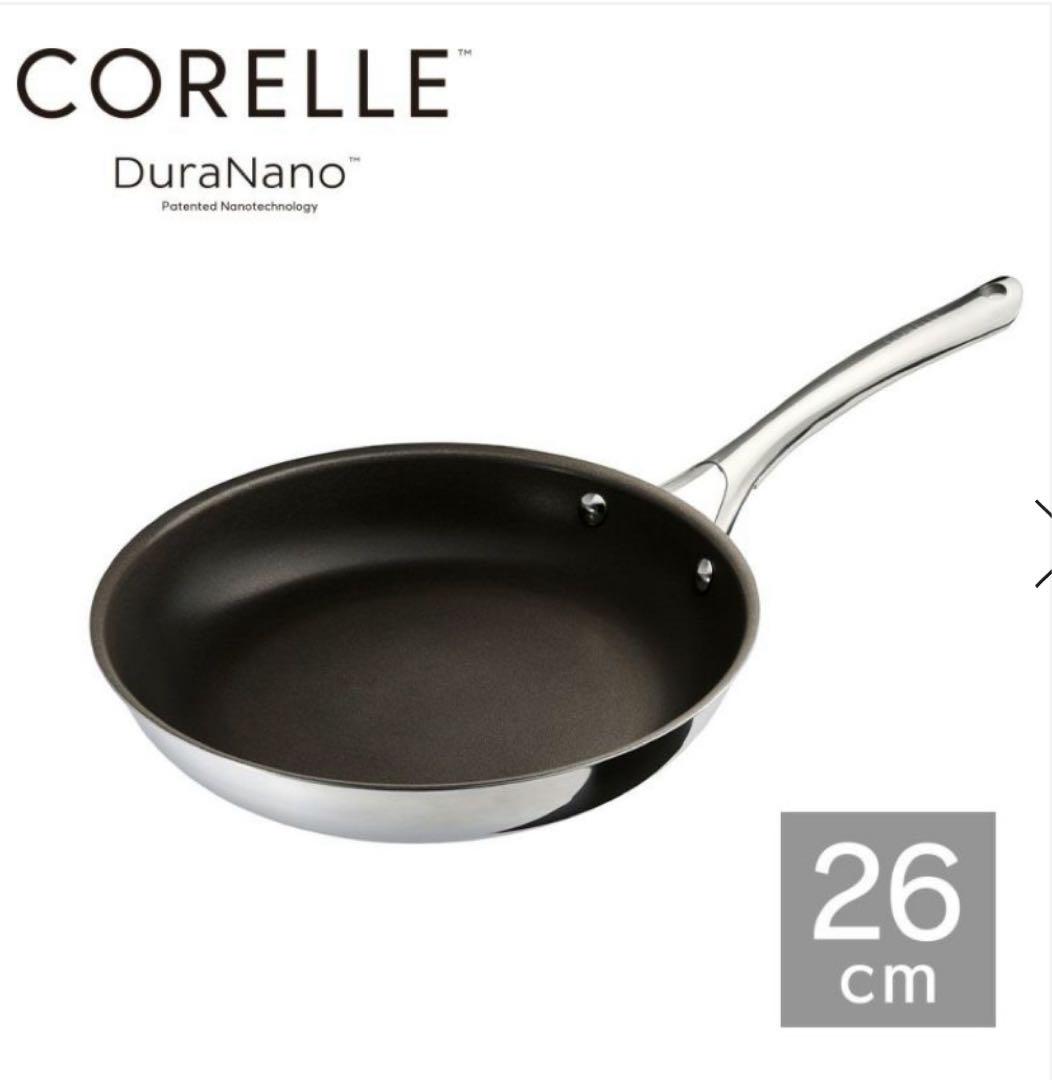 【新品未使用】コレール CORELLE DuraNano 26cm フライパン