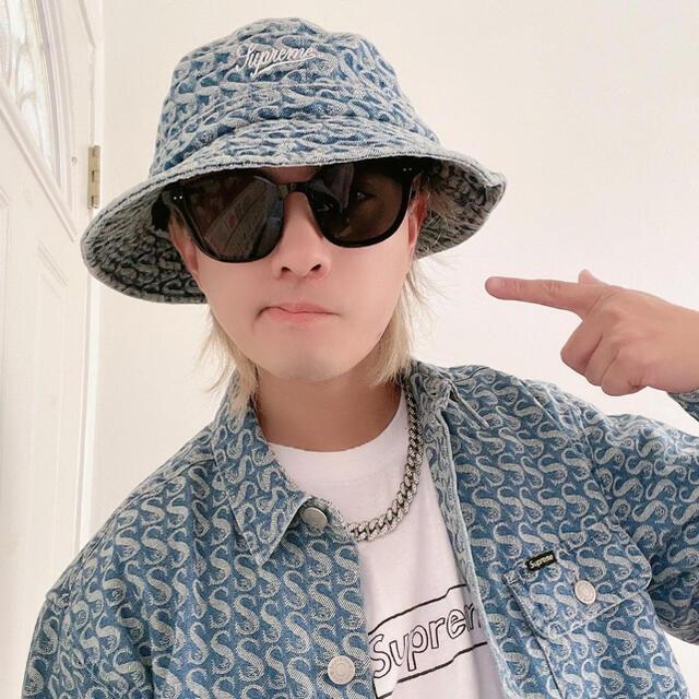 SUPREME Monogram Denim Crusher