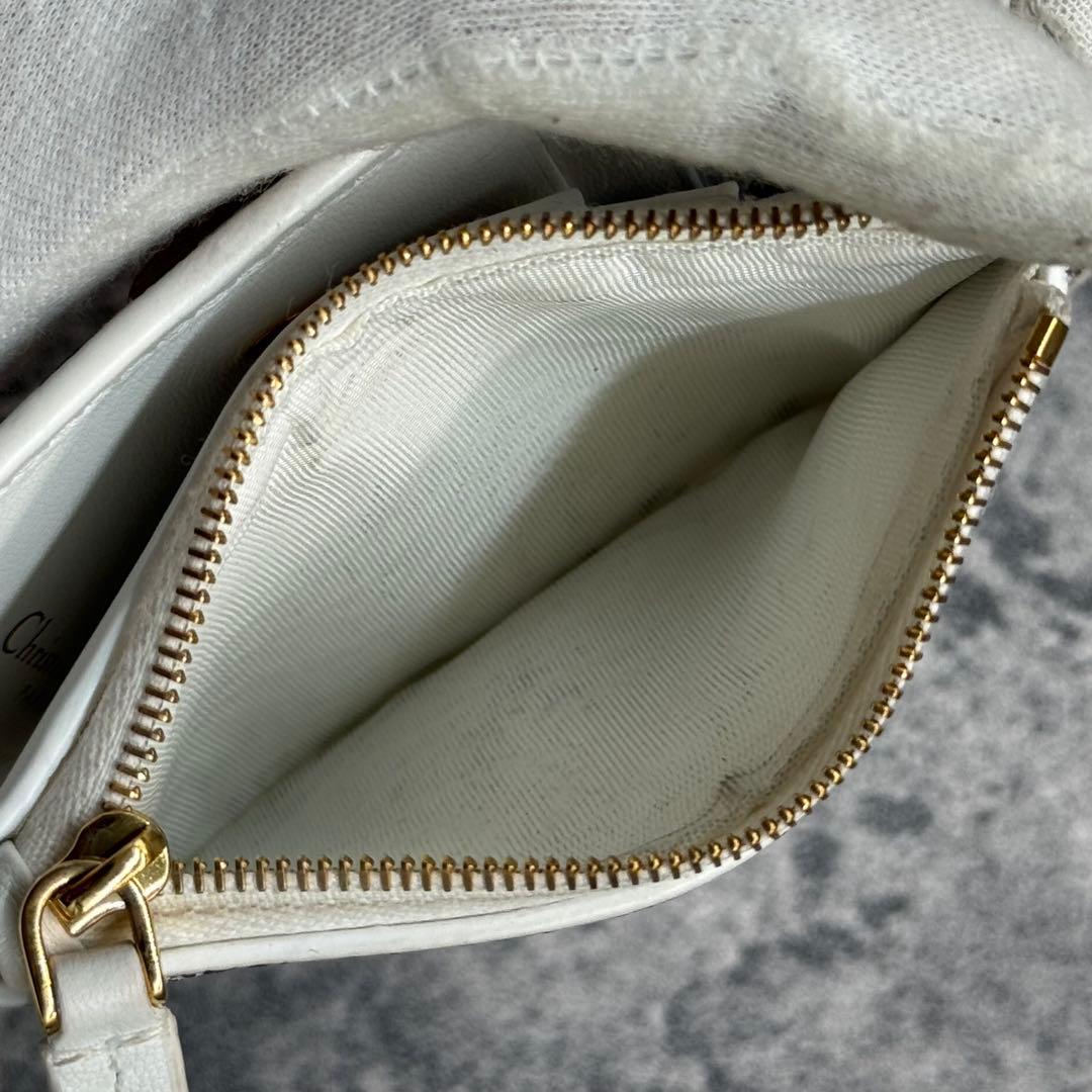 極美品✨ディオール クローバー 日本限定 カロ ダリア ウォレット 二つ折り財布