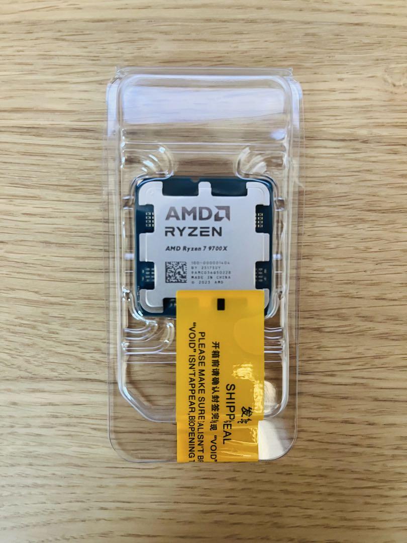 AMD Ryzen 7 9700X 動作確認済み 新品 AMD Ryzen 7 9700X 動作保証 - メルカリ