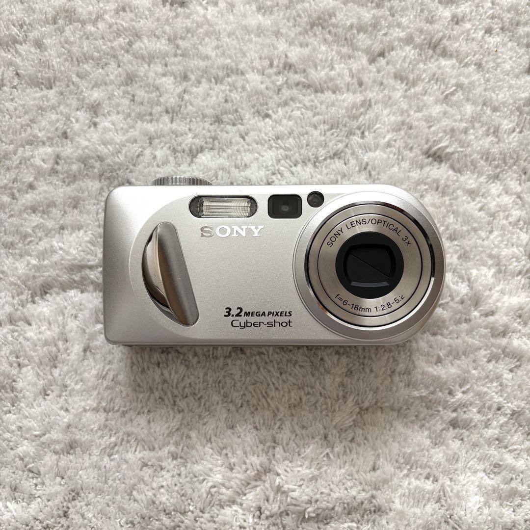 動作確認済】SONY ソニー Cyber-Shot DSC-P8 レトロカメラ