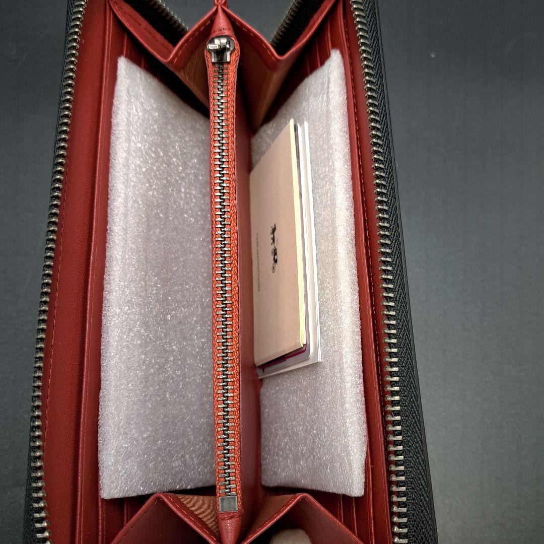 【新品未使用】COACH ラウンドファスナー 長財布 キースヘリング コラボ