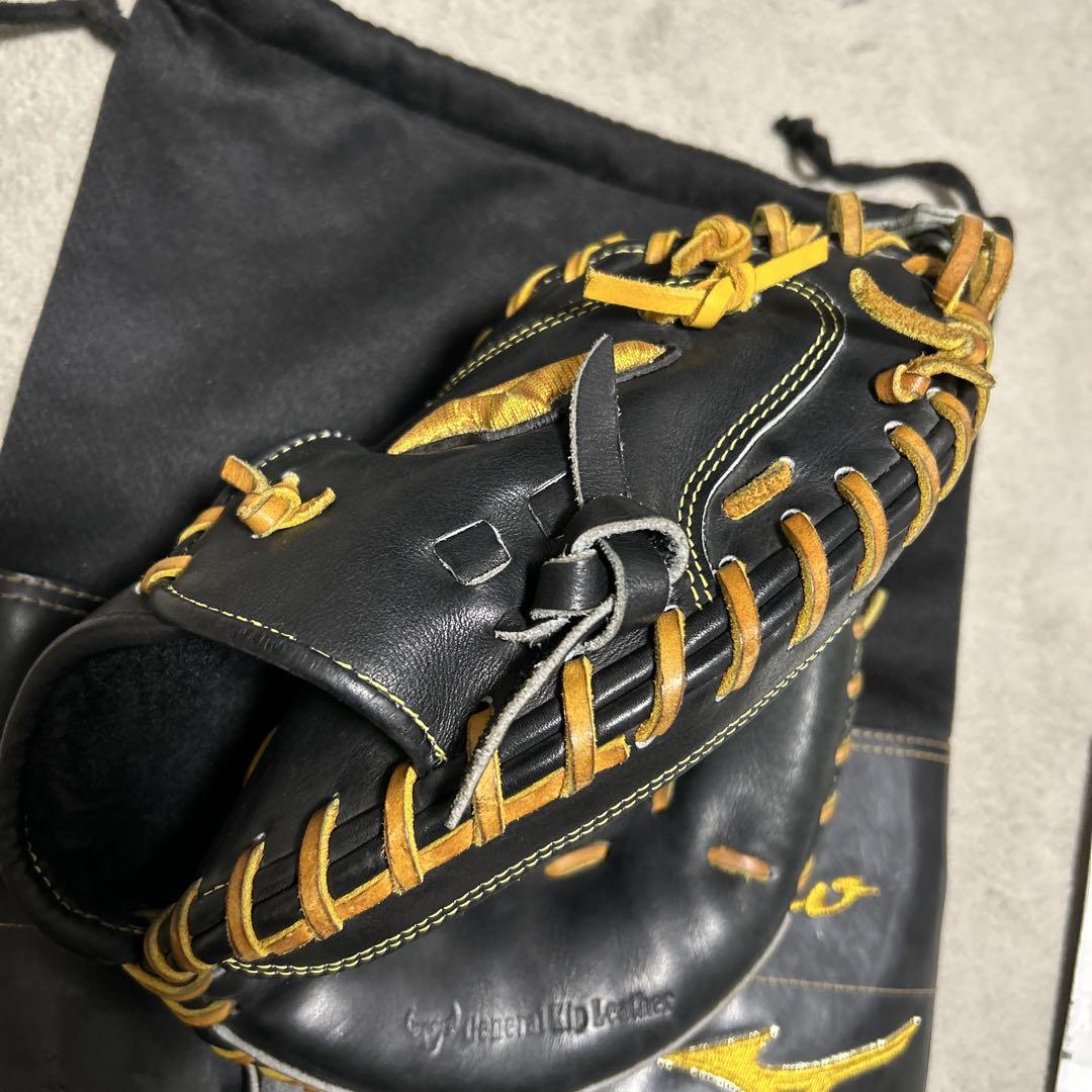 Mizuno Pro キャッチャーミット SAKEBI黒/黄色
