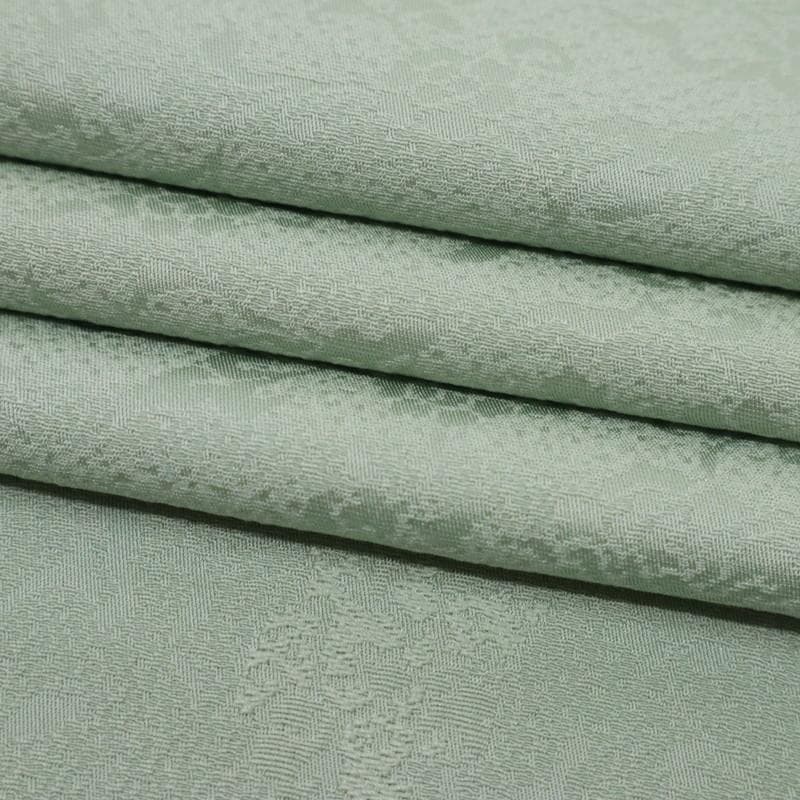 《特選■色無地◆淡いグリーン■牡丹唐草地模様◆背紋有◆袷正絹着物◆IG11-2》 《特選■色無地◆淡いグリーン■牡丹唐草地模様◆背紋有◆袷正絹着物◆IG11-2》