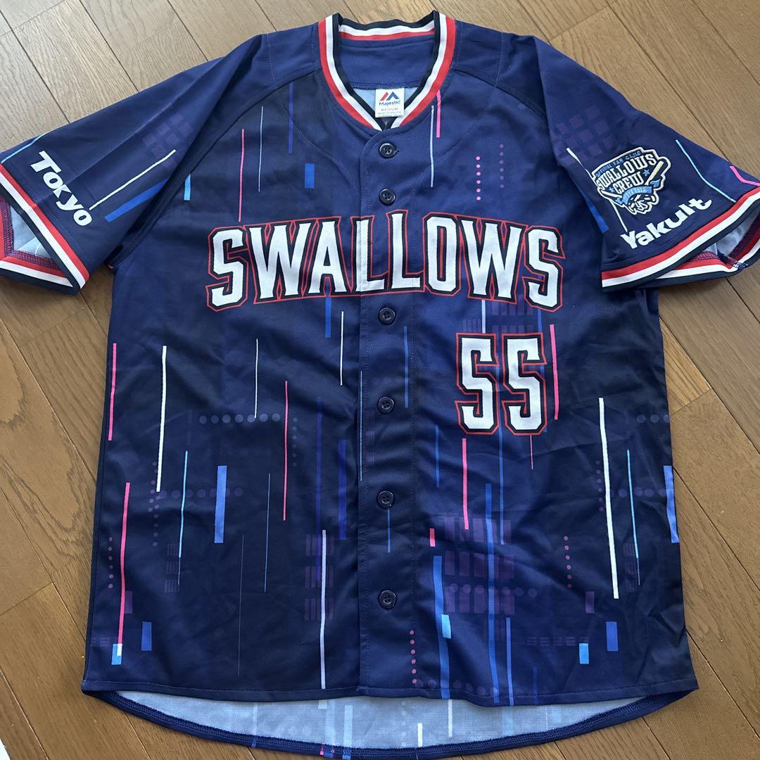 東京ヤクルトスワローズ 2020 クルーユニフォーム #55 村上宗隆