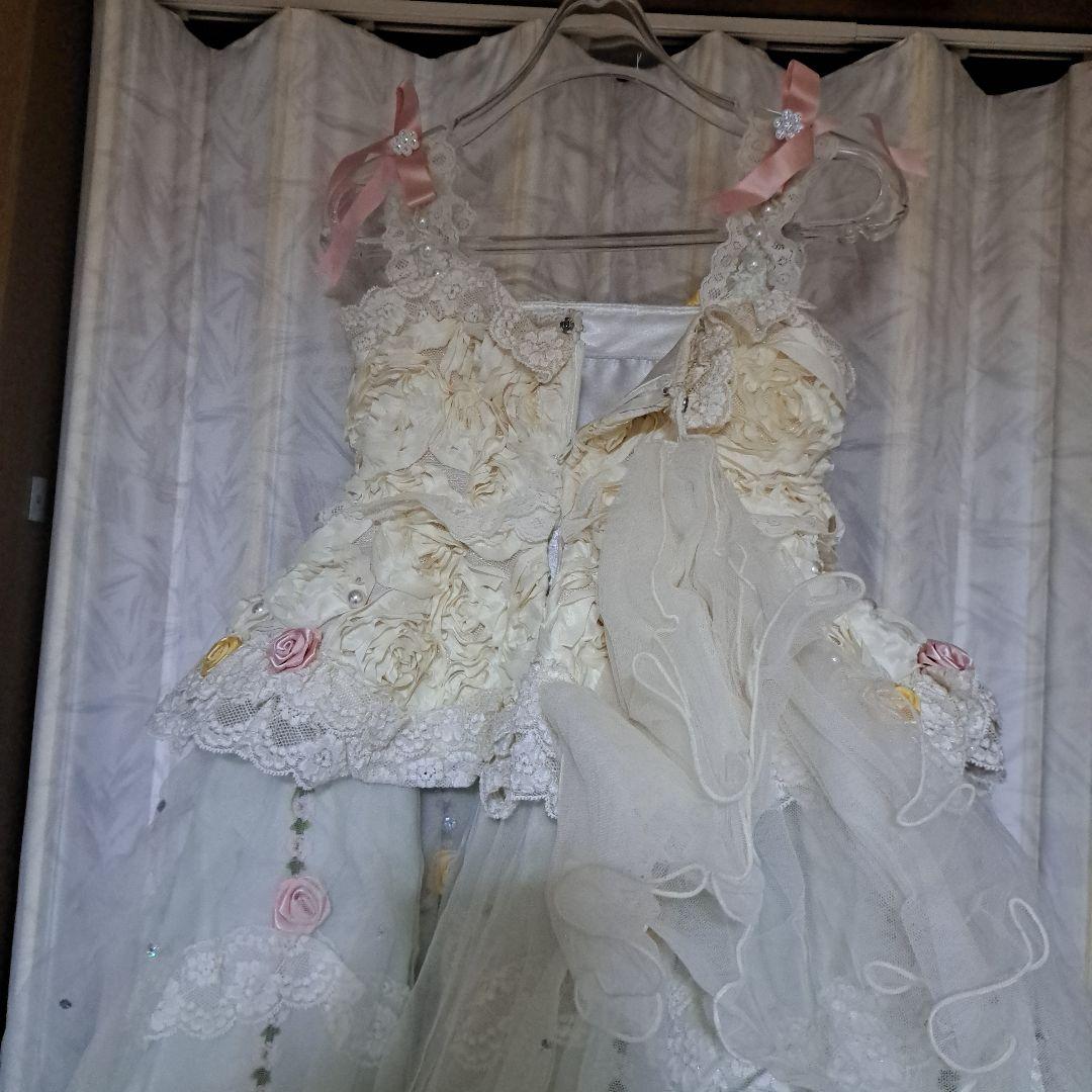 120cm7才レンタルスタジオ貸衣装アイム今井キッズロングドレス