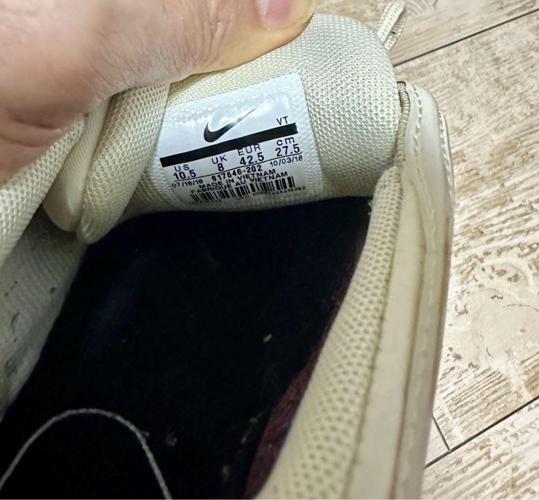 NIKE エアマックス97 premium right cream 27.5