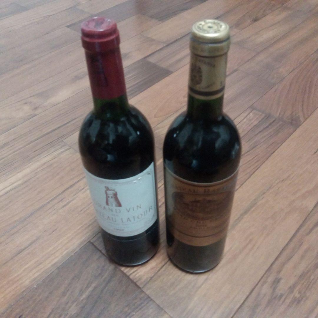 ワイン Chateau Latour 1992 & Chateau Batailley