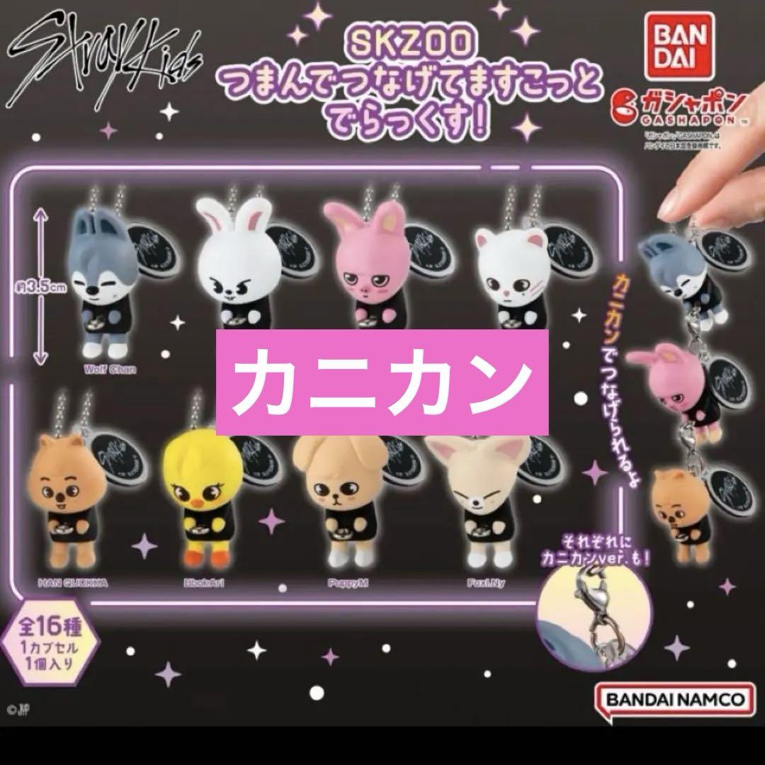 SKZOO スキズー　ガチャ　カニカン コンプ