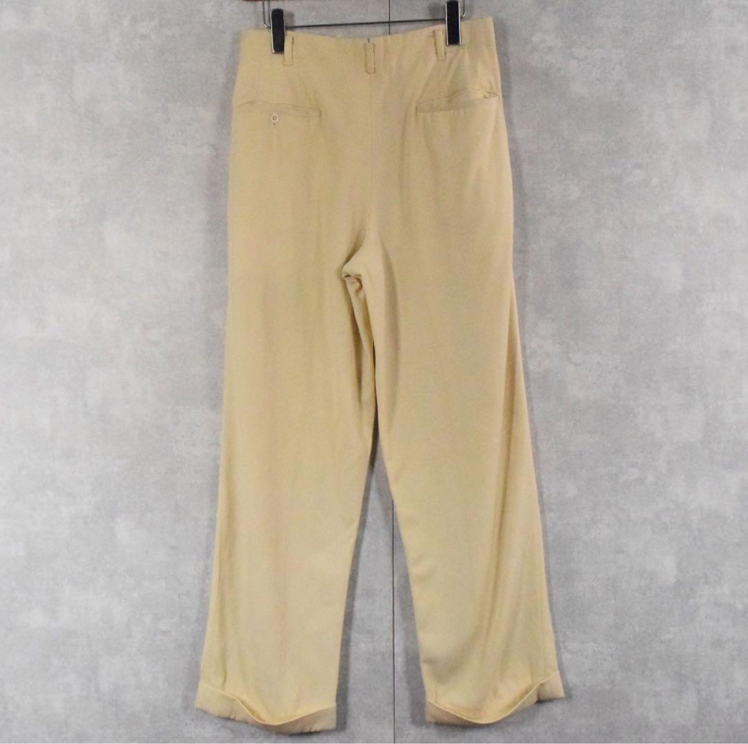 〜60's Jung Sun ウール×レーヨン 2タックスラックス