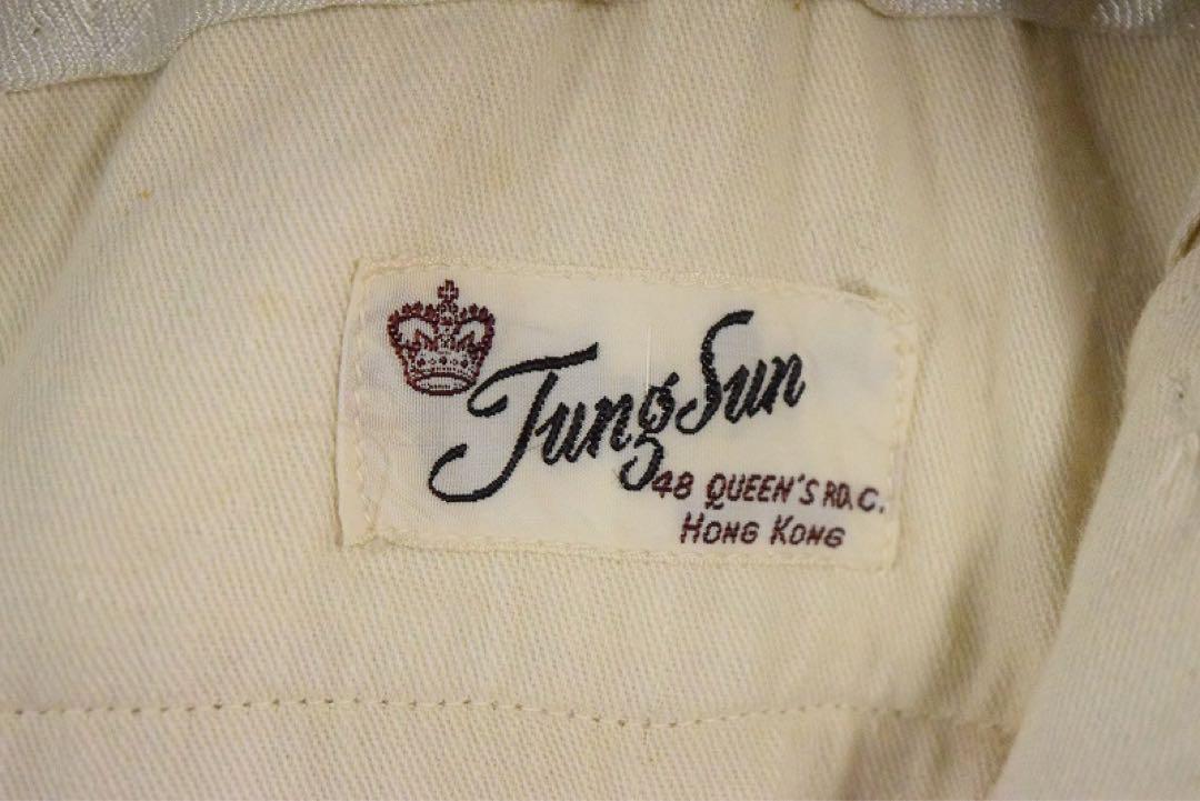 〜60's Jung Sun ウール×レーヨン 2タックスラックス