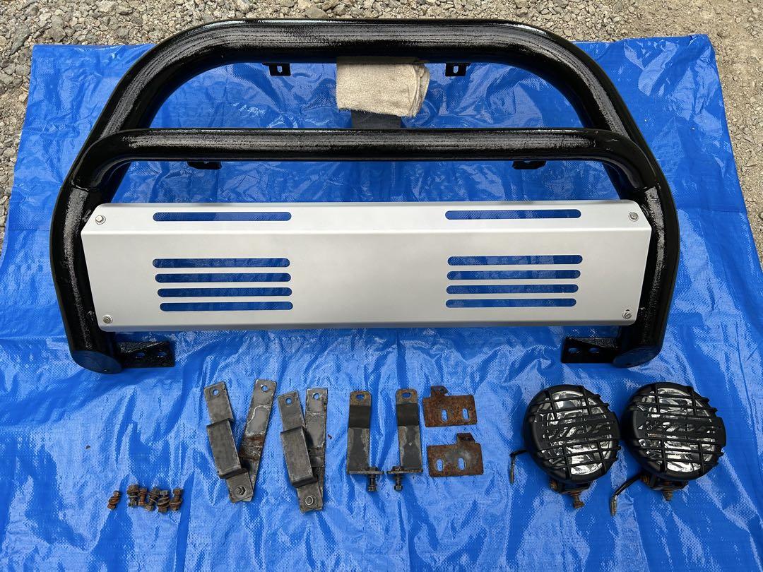 エクストレイルT31 KADDIS ランプステー フジヤマ2 IPFランプ付き