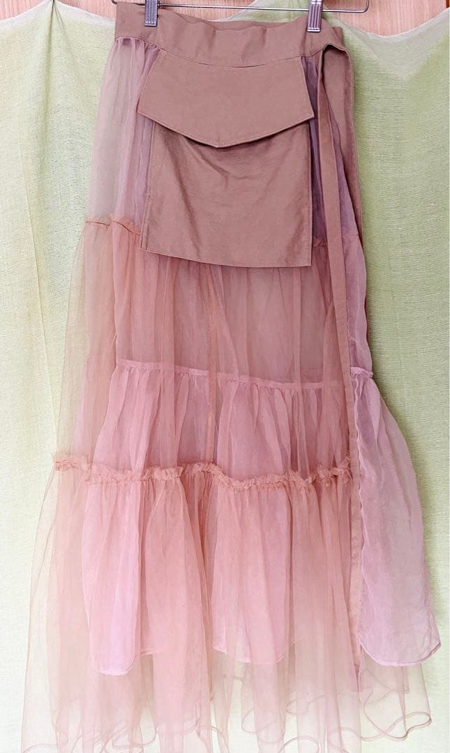ティアードベルトスカート【MAISON SPECIAL/メゾンスペシャル】