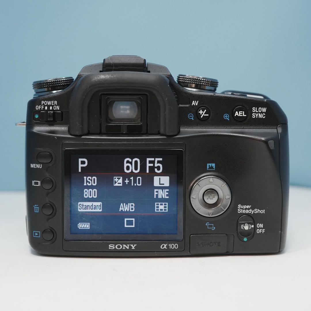 ☆良品☆ ソニーSONY α100 ボディ レンズ 18-70
