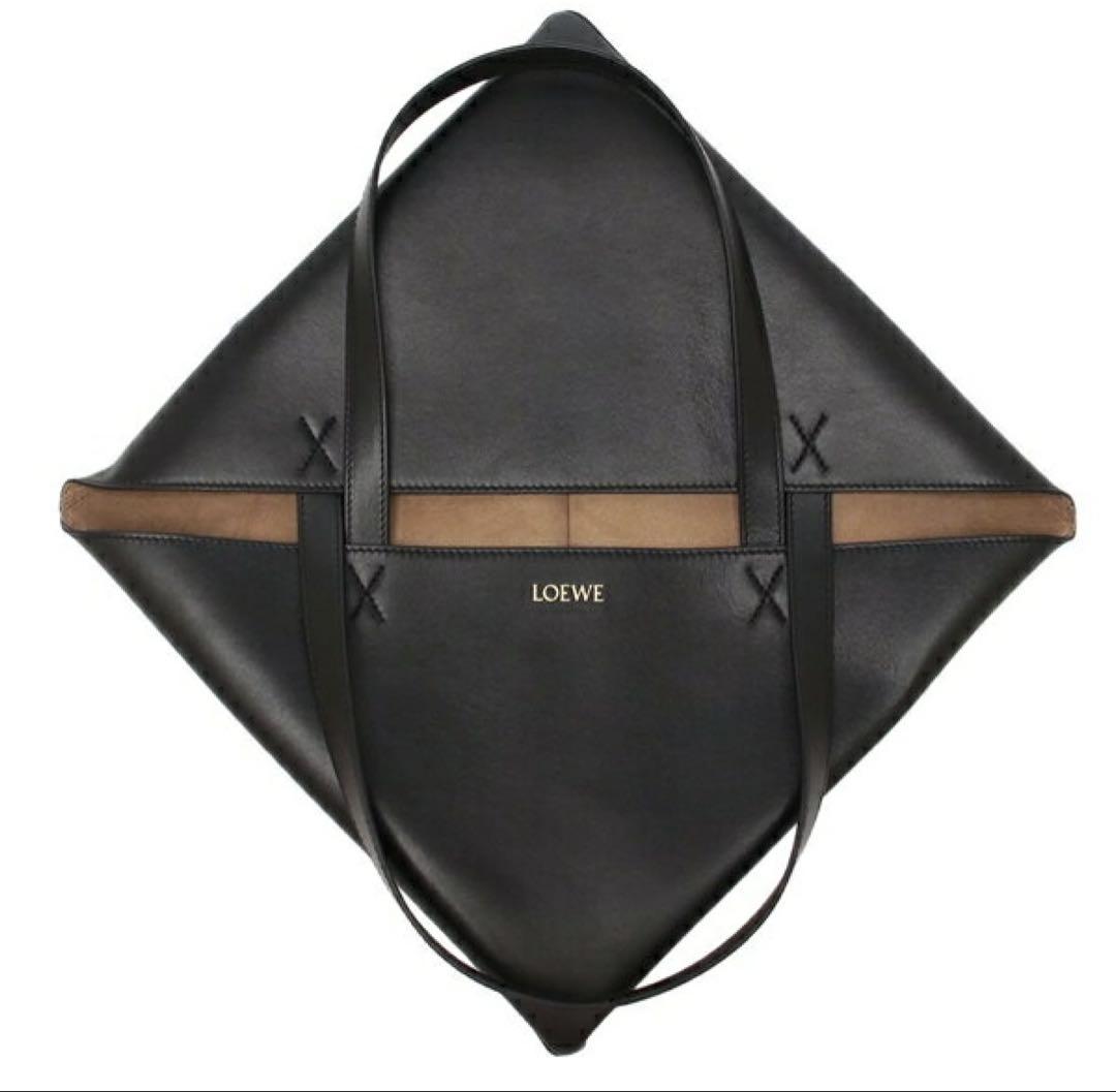【新品未使用】LOEWE パズルフォルドトートXL ブラック