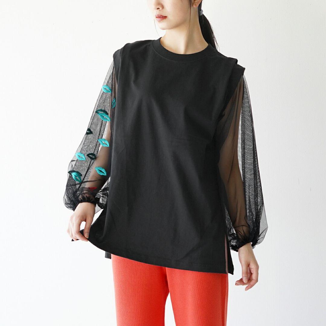 定番正規品 タグ付き未使用品 ユウミアリア YuumiARIA リップTシャツ 日本製 O9enB-m85827788863 高評価好評