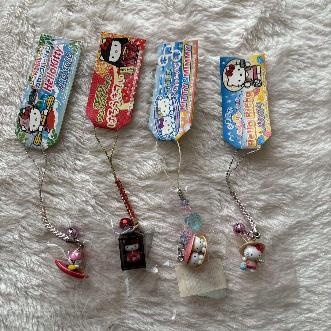 ご当地キティ　キーホルダー　まとめ売り　7種