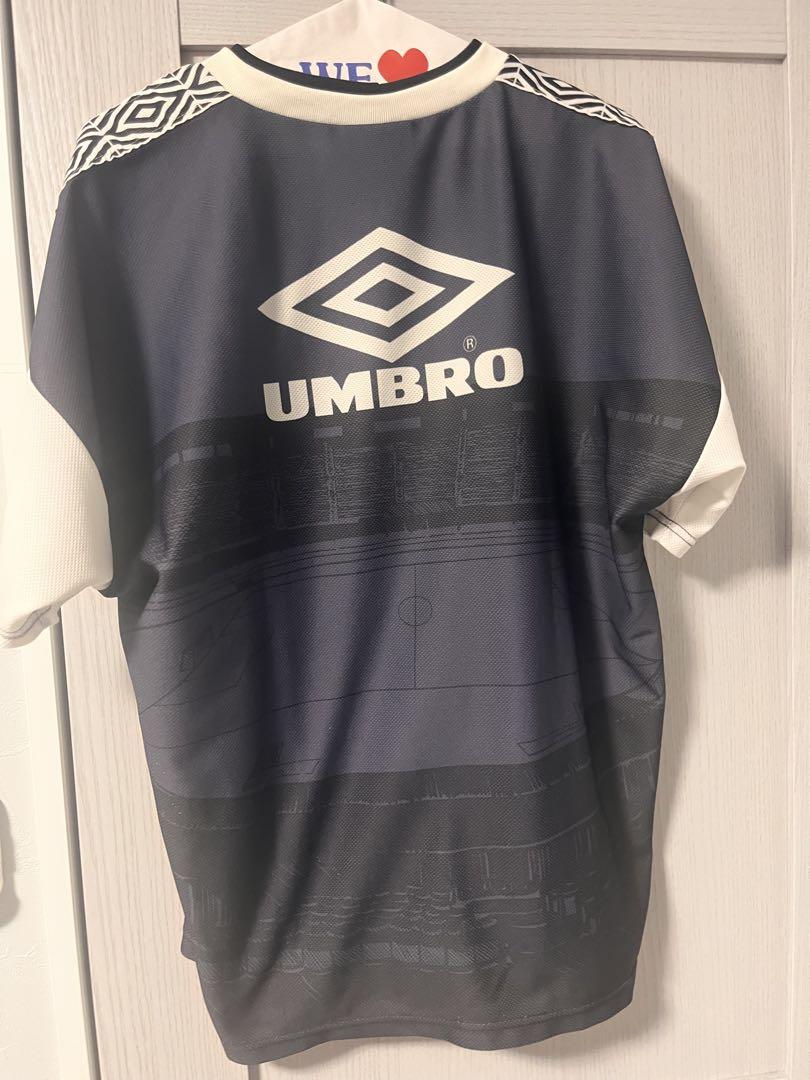 90s UMBRO ゲームシャツ Lサイズ サッカー フットサル ブロークコア