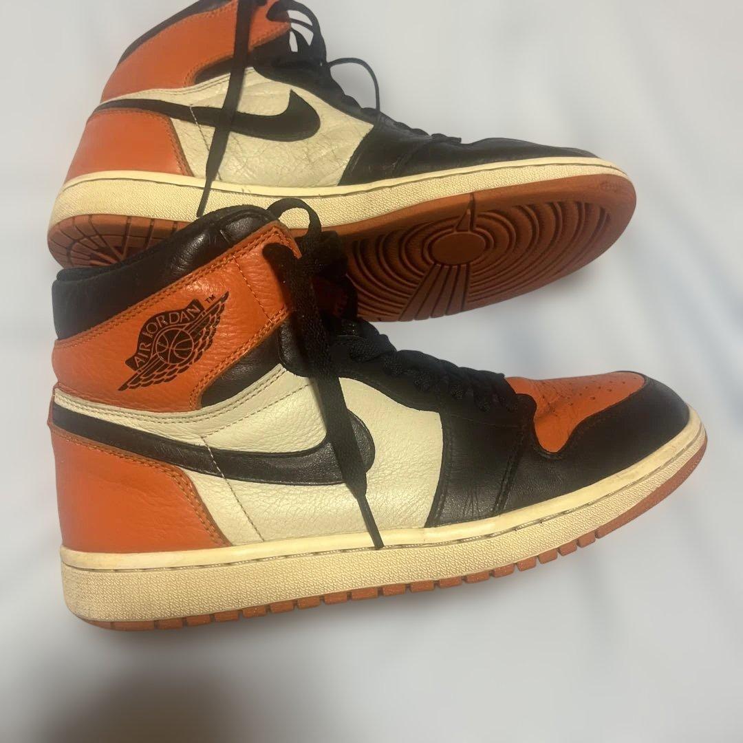 Nike Air Jordan 1 9.5 US オレンジ/ブラック