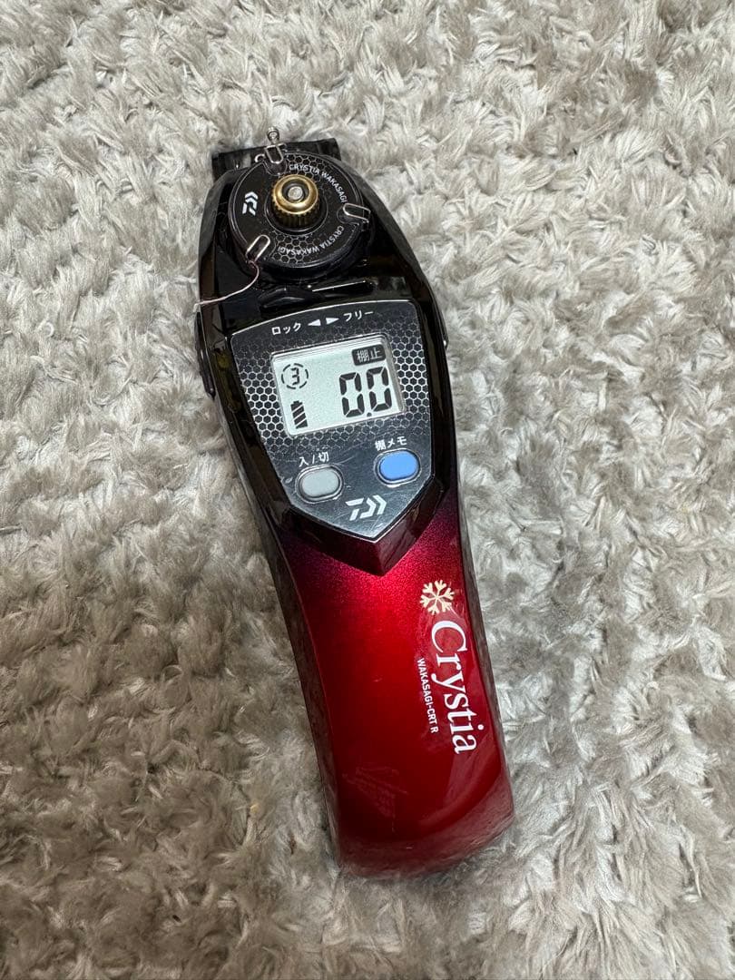 ダイワ クリスティア ＣＲＴ Ｒ ソリッドブラック／レッドグラデーション