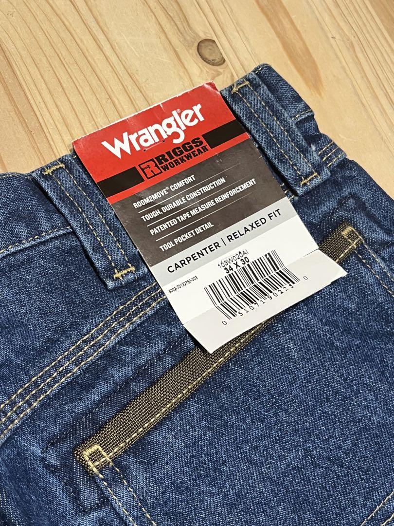 新品　ラングラー Wrangler RIGGS WORKWEAR 30×34