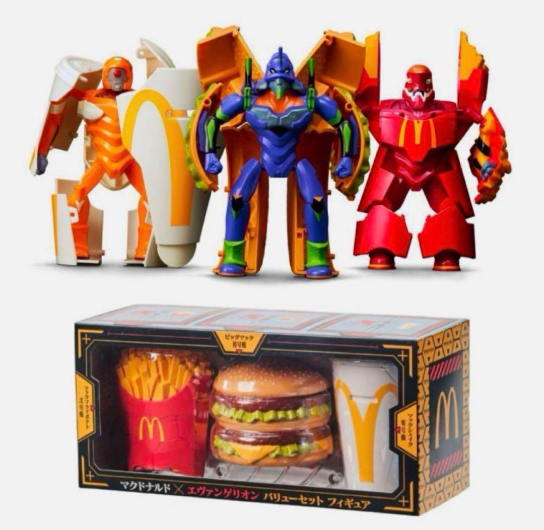 【新品未開封】マクドナルド エヴァンゲリオン フィギュア マック エヴァ