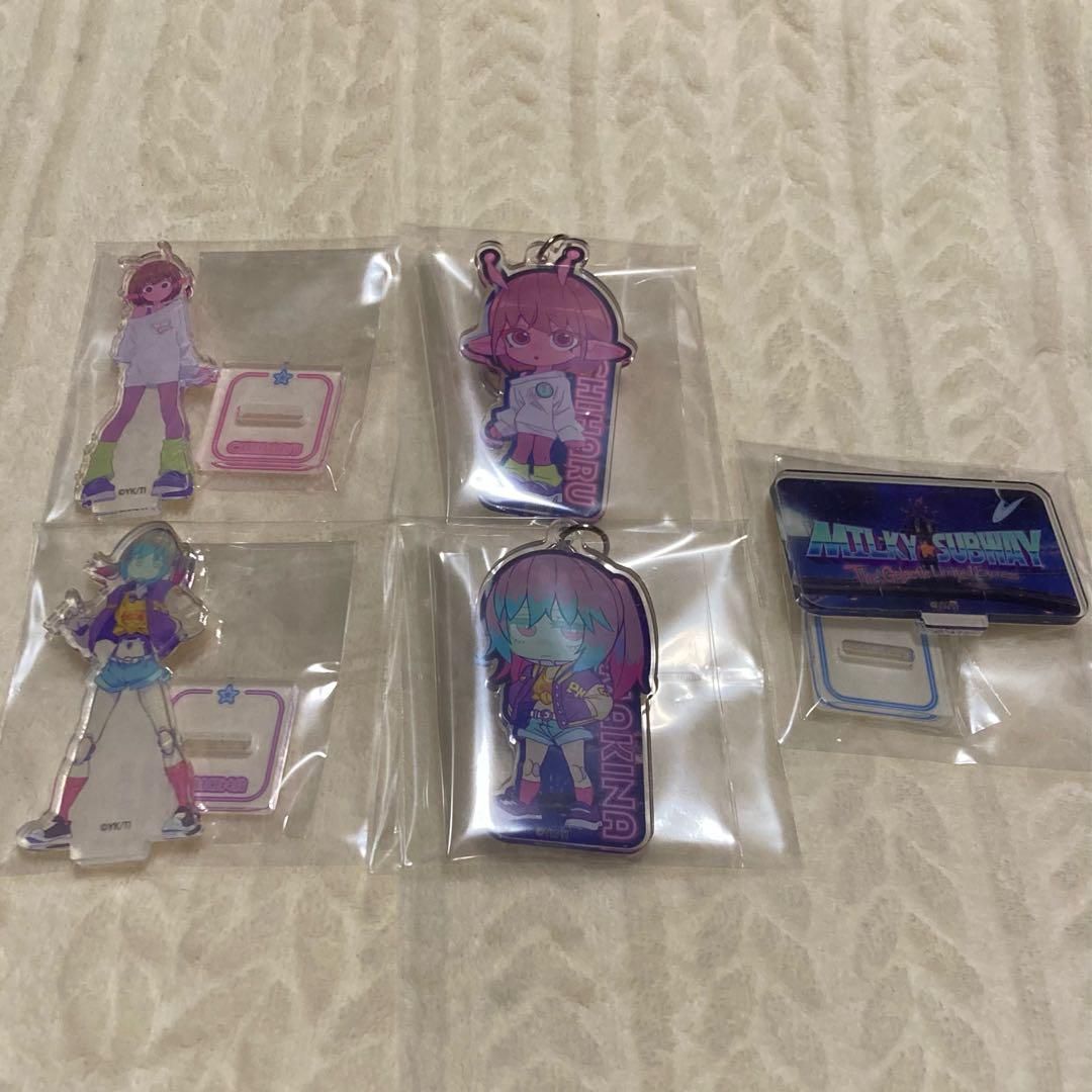 チハル　マキナ　ミルキーサブウェイ　アクリル　アクキー　アクスタ