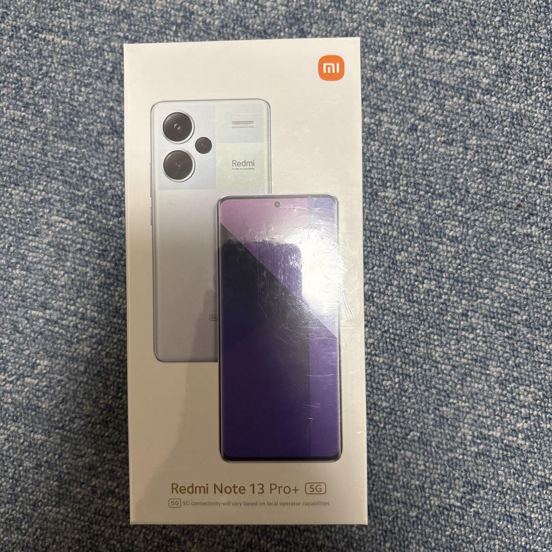 Xiaomi 「新品 未開封品」 SIMフリー Redmi Note 13 Pro+ 5G
