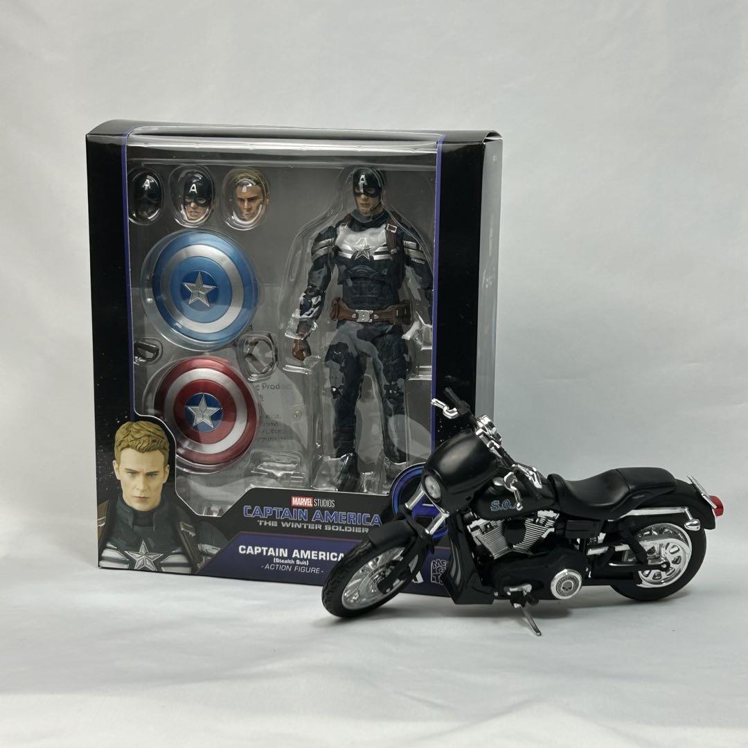 キャプテン・アメリカ　ステルススーツ　／　MAFEX　マフェックス　No.202 Amazon.com: MAFEX No. 202 CAPTAIN AMERICA Captain America