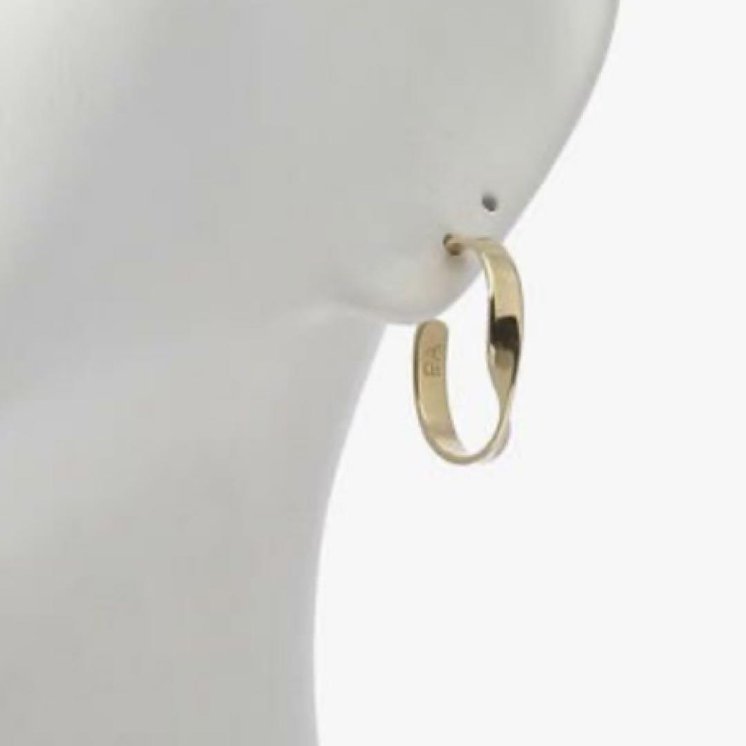 美品 フィリップオーディベール フープピアス ゴールドカラー