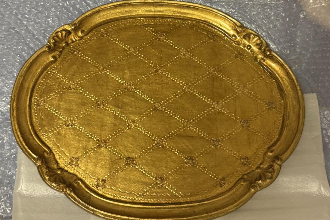 クアラントット　金箔トレイ