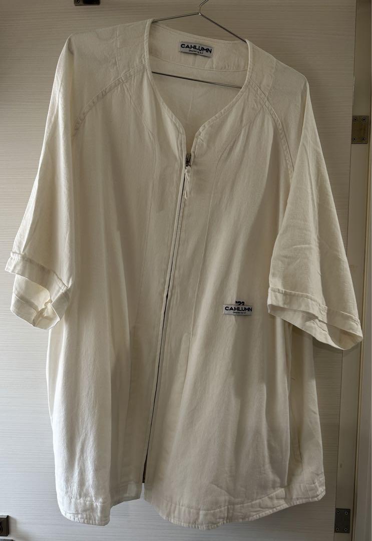 CAHLUMN Brushed Poplin Baseball Shirt - トップスオンライン