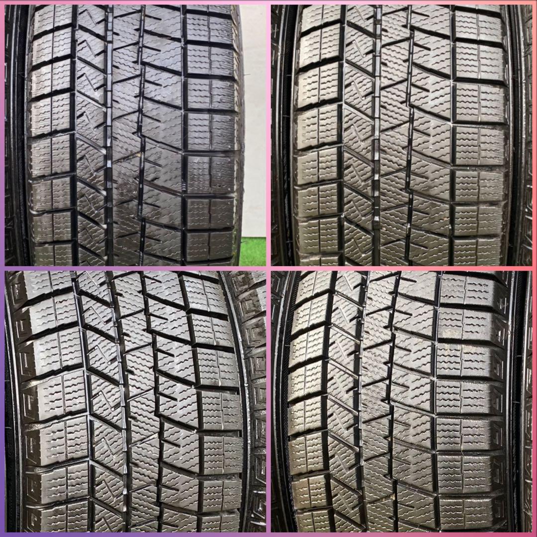 ダンロップウインターマックス03。185/65R15。22年製．深山4本セット。